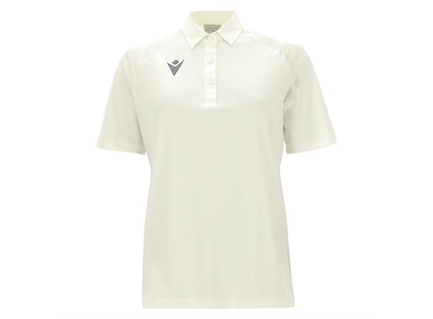 Hobbs Shirt Woman WHT M Teknisk poloskjorte til dame 