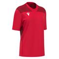 BERYL shirt W RED XS Teknisk kamp og treningsdrakt - Dame
