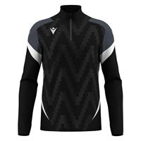 Starfall 1/4 zip BLK/WHT L Treningstopp - Unisex